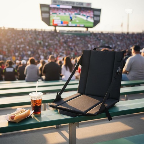 Portable seat cushion with - portable,
