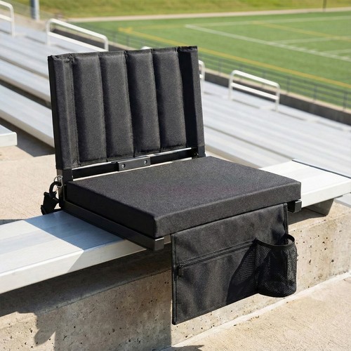 Folding stadium seat cushion - folding,