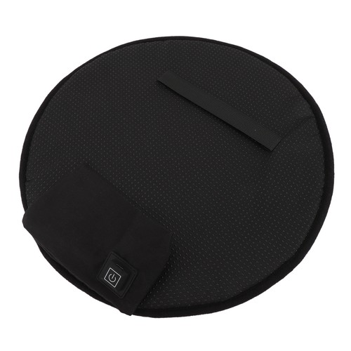 Round heated seat cushion - round,