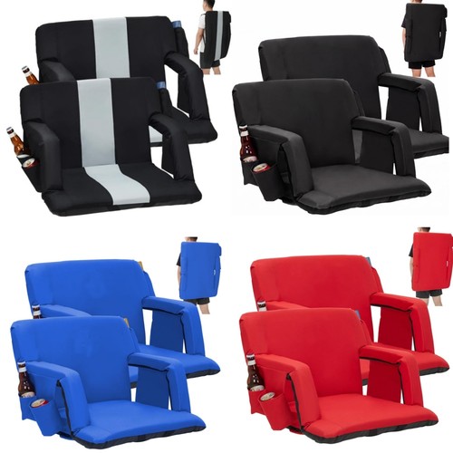 Stadium seat cushion with - 20'',