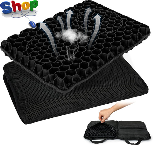 Foldable gel seat - foldable,