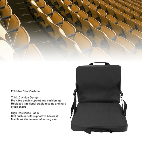 Folding stadium seat - stadium, cushion