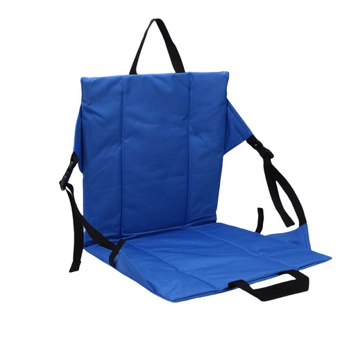 Foldable stadium seat cushion - foldable,